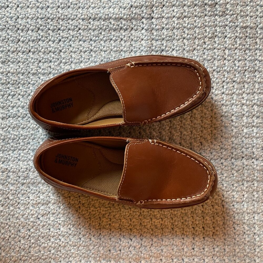 Johnston & Murphy Boys' Locklin Venetian Loafers